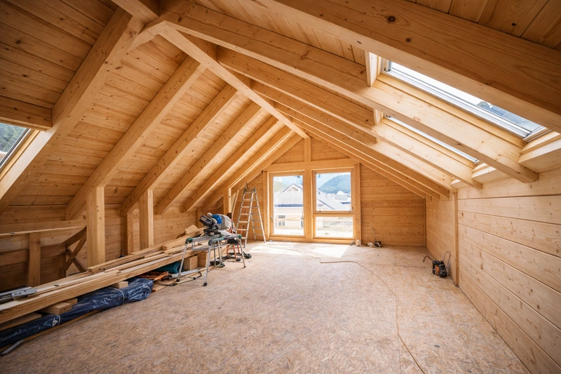 Umbau und Dachstock-Ausbau und Solaranlage