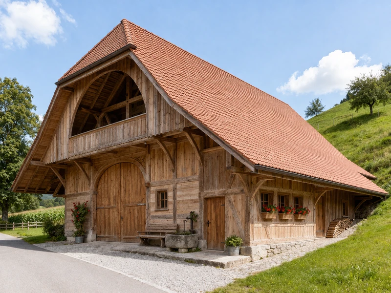 Restaurierte Scheune Wynigen in Burgdorf